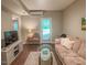 Cozy living room features hardwood floors, and a comfortable seating arrangement at 5500 Fortunes Ridge Dr # 94C, Durham, NC 27713