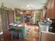 Charming kitchen with a center island, stainless steel appliances, and ample counter space at 56 Sugarhill Dr, Zebulon, NC 27597