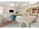 Open concept living space with kitchen, dining area, and living room at 618 N Boylan Ave # 520, Raleigh, NC 27603