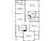 This plan features a loft, guest suite, three bedrooms, and two bathrooms, offering comfortable and private living spaces at 1101 Shovelhead Dr # 51, Durham, NC 27703
