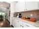 Kitchen with granite countertops, stainless steel appliances, and custom cabinets at 1154 Yorkshire Dr, Burlington, NC 27215