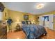 Charming bedroom with an attached bath featuring a soaking tub at 116 Lost Tree Ln, Cary, NC 27513