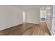 Bright room with beautiful hardwood floors and neutral walls at 1302 Valley Run Dr, Durham, NC 27707