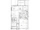 First floor plan with kitchen, Gathering room, dining room, bedroom, and garage outlined at 257 Murray Grey Ln, Wake Forest, NC 27587
