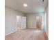 Spacious bedroom boasts neutral walls and plush carpeting, with a walk-in closet at 2735 Hunter Woods Dr # 571, Apex, NC 27502