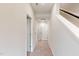 Neutral hallway showcases clean lines and multiple doorways at 2735 Hunter Woods Dr # 571, Apex, NC 27502