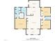 Detailed floor plan showcasing the layout of the home, including room dimensions at 2809 Titleist Dr, Hillsborough, NC 27278