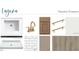 Laguna interior bathroom selections include tile, flooring, cabinets, hardware, and shower surround at 2886 Quarry Rd # 161, Rolesville, NC 27571