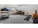 A large bonus room featuring an exercise area and space for a home office at 3312 Flat River Dr, Durham, NC 27703