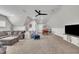 Spacious game room with a TV and comfortable seating at 3728 Marwick Ct, Wendell, NC 27591