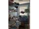 Organized pantry with ample shelving and storage space near a window at 40 Bait Rd, Dunn, NC 28334