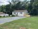 Charming single-story home featuring gravel drive, quaint windows, and fenced yard at 510 North St, Graham, NC 27253