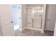 Beautiful bathroom with a glass-enclosed shower and modern finishes at 511 Sweet Potato Lane # 10, Nashville, NC 27856