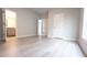 Bright bedroom with luxury vinyl plank flooring, neutral paint and access to bath and closet at 511 Sweet Potato Lane # 10, Nashville, NC 27856