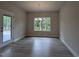 Cozy dining area with hardwood floors and a view of the backyard at 511 Sweet Potato Lane # 10, Nashville, NC 27856