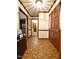 Welcoming foyer with hardwood floors and elegant trim details at 637 Shadywood Ln, Raleigh, NC 27603