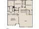 Upstairs floor plan featuring bedrooms, a loft, and a centrally located laundry room for convenience at 713 Compeer Way # 33, Wake Forest, NC 27587