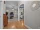 Open-concept living room with a fireplace and ample natural light at 8116 Mosby Way, Willow Springs, NC 27592