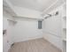 Unfinished basement with open storage, pegboard and access to utilities at 816 Kimpton Ct, Fuquay Varina, NC 27526