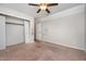 Empty bedroom featuring basic closet and interior door at 816 Kimpton Ct, Fuquay Varina, NC 27526