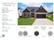 New construction home with a brick and vinyl facade, and an attached two-car garage at 1079 Fairhaven Dr # 50, Mebane, NC 27302