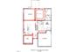 First floor plan highlighting the kitchen, dining, Gathering room, and two-car garage layout in this Cotswold E home at 1079 Fairhaven Dr # 50, Mebane, NC 27302