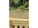 A deer is visible in the open backyard with lush surrounding greenery at 1359 Chowan Ave, Durham, NC 27713