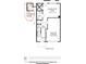 Lower level floor plan featuring a recreation room, garage, and storage at 1359 Chowan Ave, Durham, NC 27713