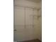 Spacious walk-in closet with shelving installed at 136 Wedgewood Ct, Sanford, NC 27332