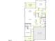 Detailed floor plan showing the layout of the home, including the great room, kitchen, bedrooms, and garage at 152 Serene Xing, Fuquay Varina, NC 27526