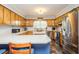 Spacious kitchen with bright countertops, stainless steel appliances, and ample cabinet space at 2120 Northcrest Dr, Elon, NC 27244