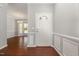 Welcoming foyer with views into the living room and dining room at 2409 Valley Haven Dr, Raleigh, NC 27603