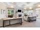 Elegant resident lounge with comfortable seating, fireplace, and large windows at 248 Amber Acorn Ave, Raleigh, NC 27603