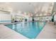 Bright indoor pool, perfect for swimming laps or enjoying a refreshing dip year-round at 248 Amber Acorn Ave, Raleigh, NC 27603