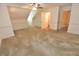 Spacious bedroom with plush carpeting, ideal for relaxation and comfort at 2708 Coleberry Trl, Rocky Mount, NC 27804