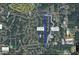 A neighborhood map displays the walking distance and route between Lennar at the Maple and Worthdale Park in Raleigh, North Carolina at 3105 White Blossom Ct, Raleigh, NC 27610