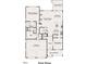 First floor plan featuring garage, Primary bedroom, kitchen, dining and Gathering rooms at 318 Abingdon Farms Dr, Selma, NC 27576