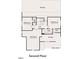 Second floor plan featuring bedrooms, recreation room, storage and bathroom at 318 Abingdon Farms Dr, Selma, NC 27576