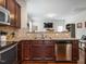 Modern kitchen with granite countertops, stainless steel appliances, and an open layout perfect for entertaining at 4179 Dunkirk Dr, Burlington, NC 27215