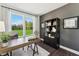Cozy office space with hardwood floors, large window with serene views of lush green field at 600 Hedrick Ridge Road # 310 209, Cary, NC 27519