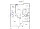 Open concept floor plan featuring Gathering room, kitchen, breakfast nook, and office at 75 Guardian St, Youngsville, NC 27596