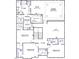 Upstairs floor plan featuring primary bedroom, three bedrooms, and a loft at 75 Guardian St, Youngsville, NC 27596