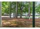 A street view of the wooded community with views of the local houses at 205 Ashley Forest Rd # Bldg D, Chapel Hill, NC 27514