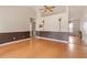 The living room features lots of space and natural light at 34 Scotts Creek Run, Angier, NC 27501