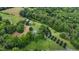 Aerial view of a large estate with lush greenery and driveway at 4053 Friendship Patterson Mill Road, Burlington, NC 27215