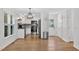 Bright, updated kitchen with stainless steel appliances, granite countertops, and modern fixtures at 4067 Williams Mill Rd, Burlington, NC 27215