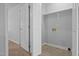 View of a laundry room with tile flooring at 4406 Still Pines Dr, Raleigh, NC 27613