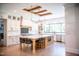 Gourmet kitchen with large island, marble countertops, stainless steel appliances, and custom cabinetry at 46 Lakes Edge Ln, Pittsboro, NC 27312