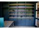 Office featuring custom built-in shelving and storage cabinets, perfect for organization and displaying decor at 46 Lakes Edge Ln, Pittsboro, NC 27312