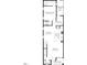 Open-concept floor plan showing the primary suite, screened porch, and kitchen and dining spaces at 502 Yeowell Dr, Chapel Hill, NC 27514